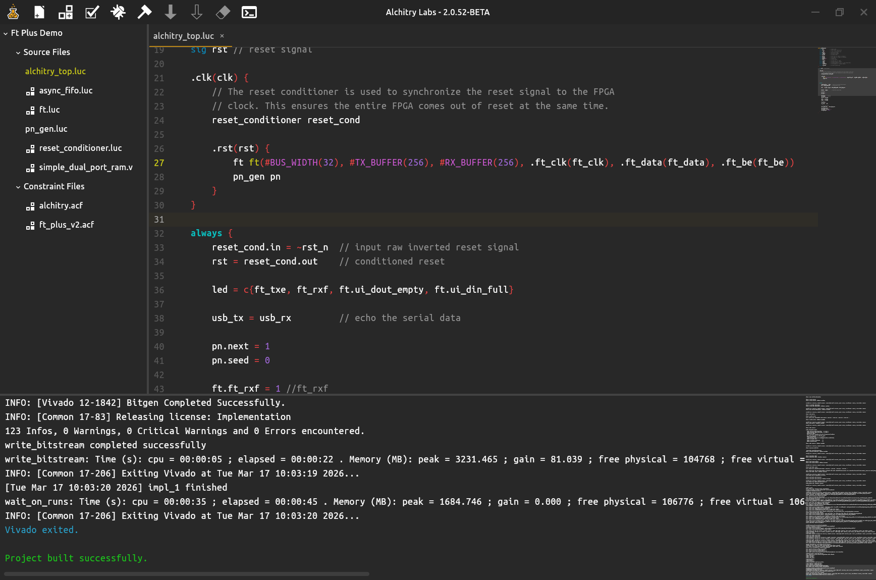 Alchitry Labs 2.0.52